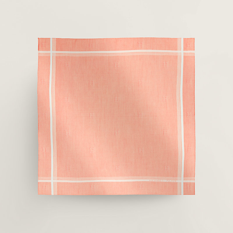 H Relief handkerchief | Hermès USA